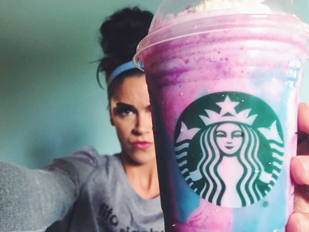 Annie Miller of Fitdesignbyannie brings truth to the starbucks unicorn frappuccino