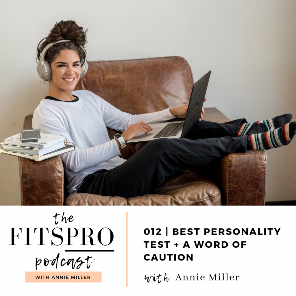 Best personality tests for entrepreneurs and how to use them - with Annie Miller