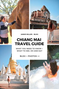 What to do, eat, and see in Chiang Mai Thailand