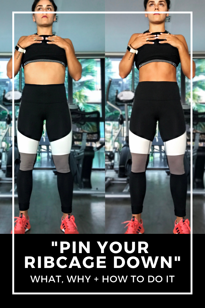 What "Pin Your Ribcage Down" Means and Why it Matters - Showit Blog