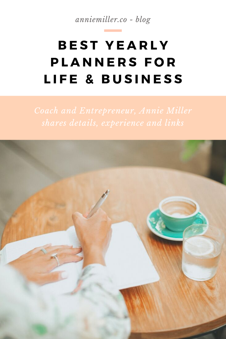 Annie Miller shares her two favorite planners for life and business