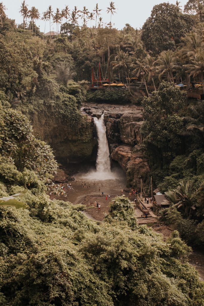Tegnungan Waterfall in Ubud Bali 