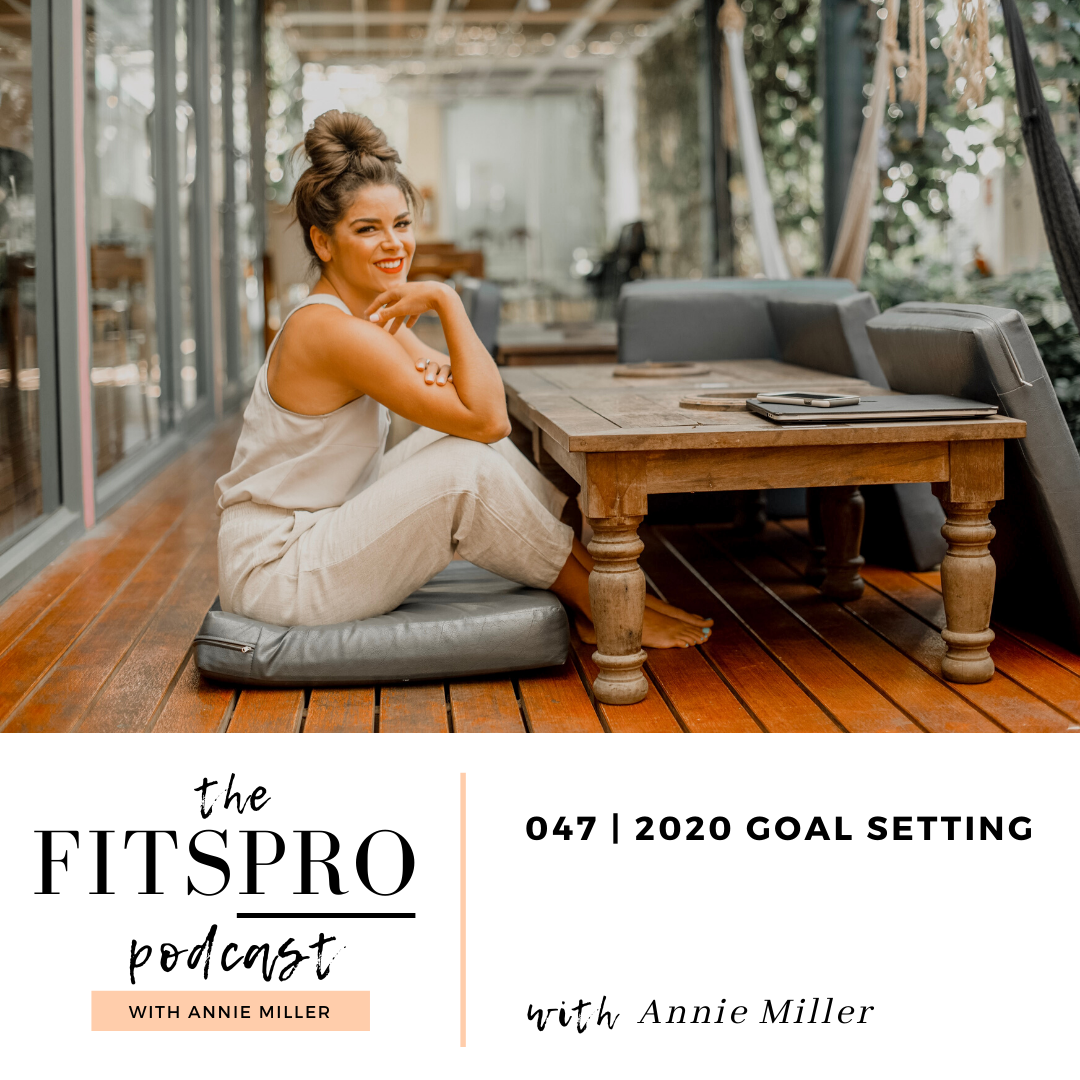 Episode 47: 2020 Goal Planning with Annie Miller of The FitsPRO Podcast