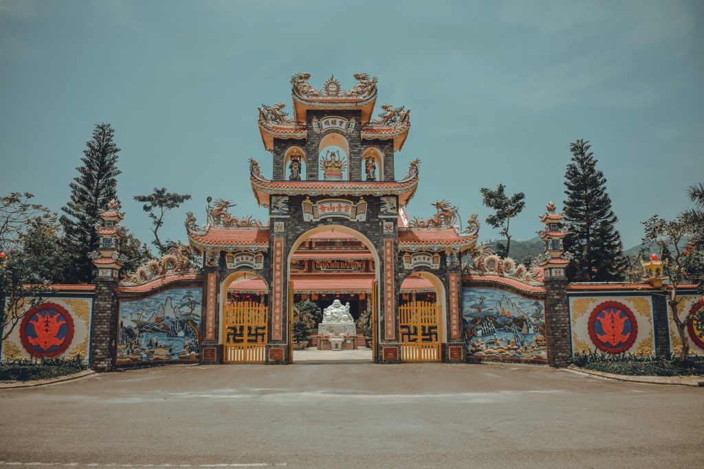 temple on day trip from Hoi An