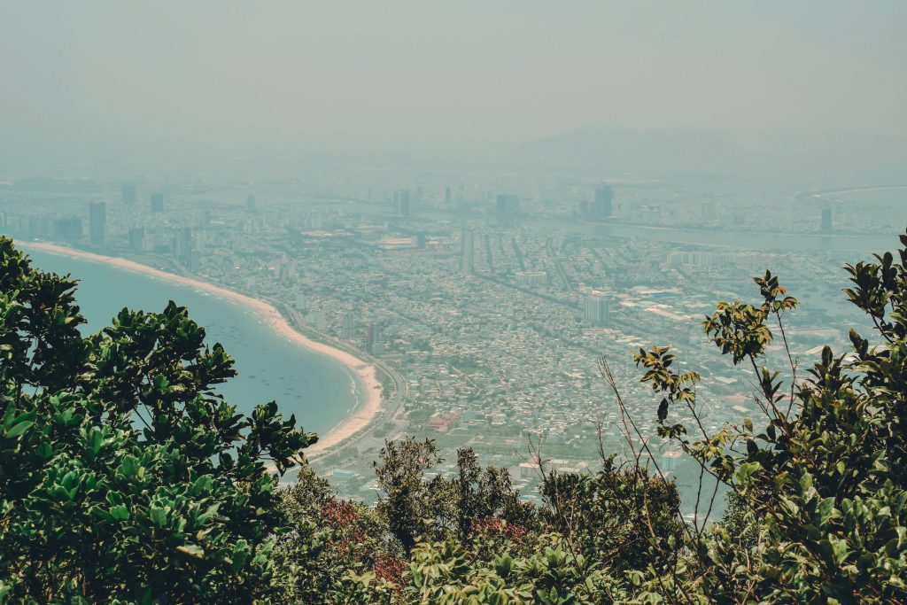 View from Chua Linh Ung on day trip by Annie Miller