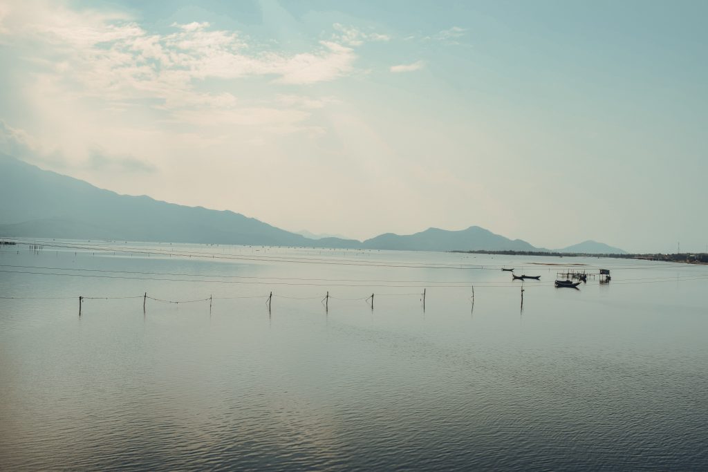 Calm water on a day trip from Hoi An by Annie Miller