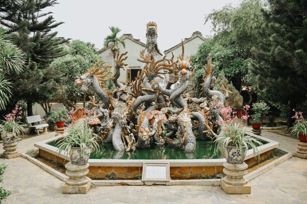 Photo of garden sculpture in Hoi An