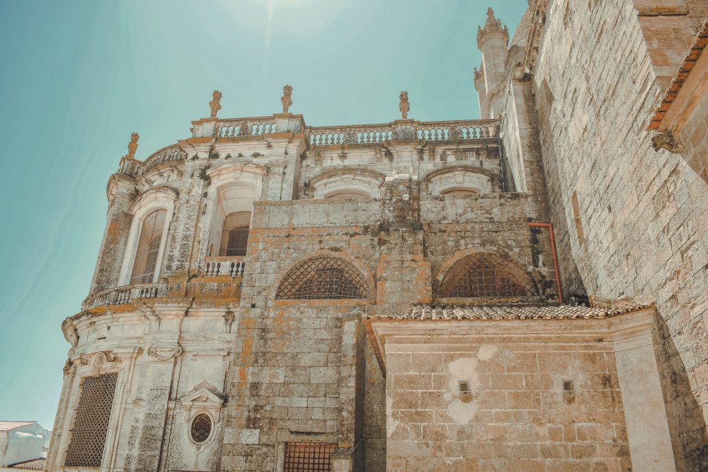 Church in Evora Portugal by Annie Miller