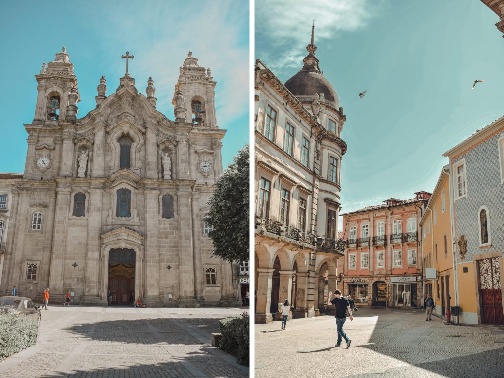 church and architecture in Braga, Portugal