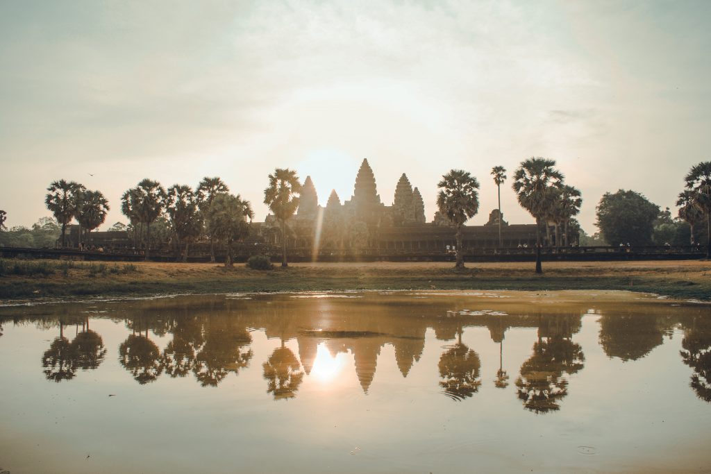 Sunrise at Angkor Wat tour with Annie Miller 