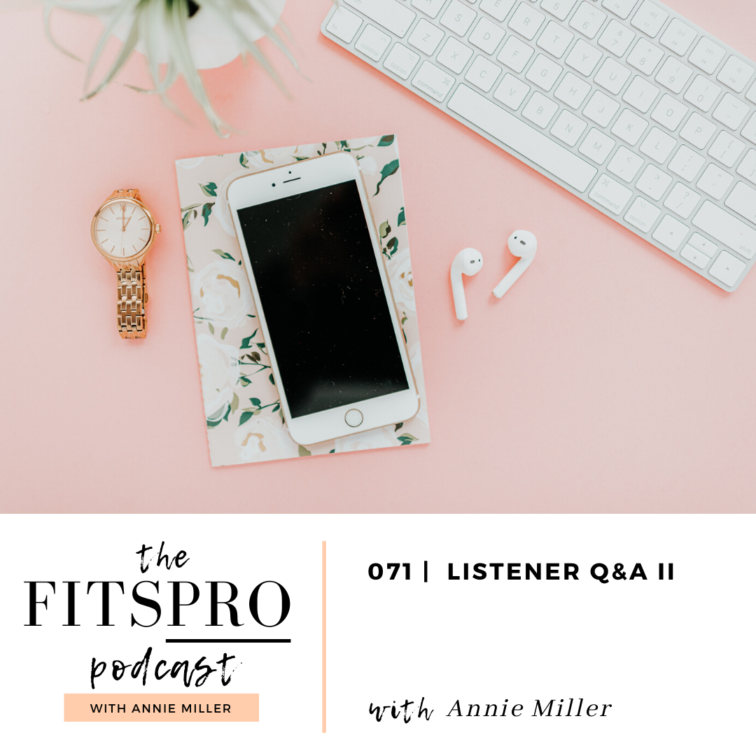 Listener Q&A episode 71 with Annie Miller
