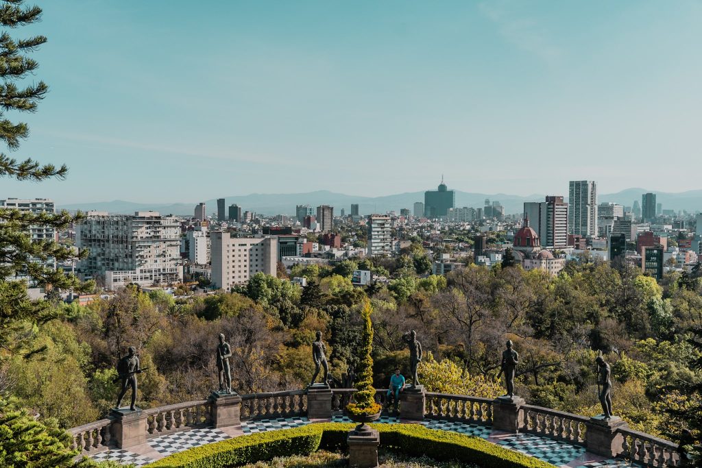 Amazing view of the Mexico City by Annie Miller