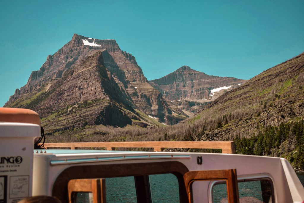 Saint Mary Lake Boat Ride - with Annie Miller