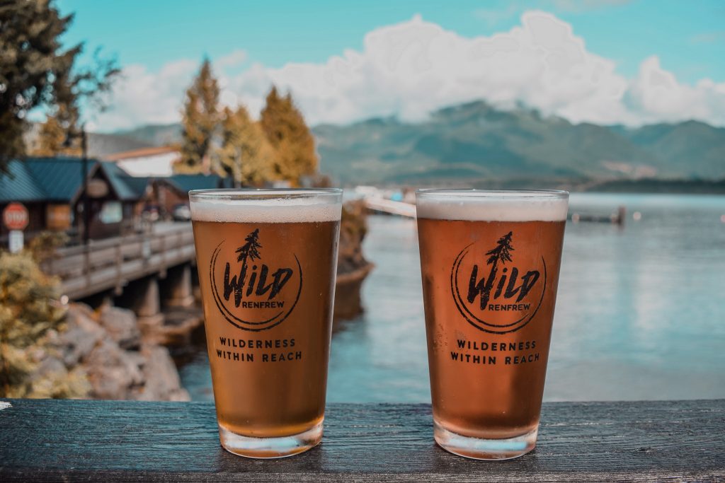 Wild Renfrew Brewery Beer on Canada Road Trip