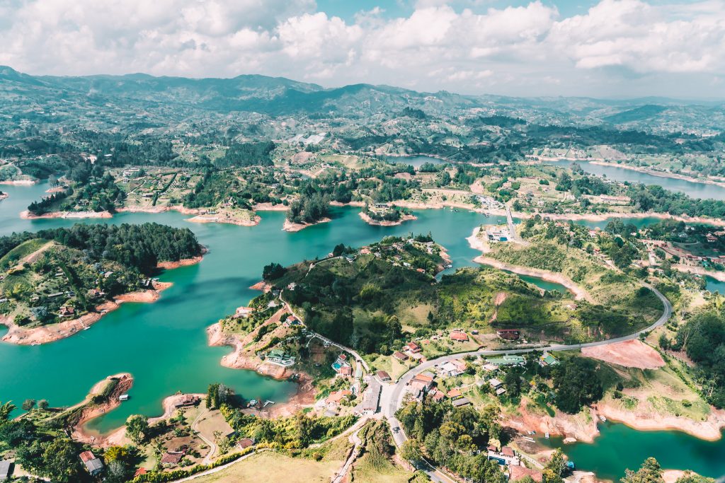 Amazing views of Guatape Colombia