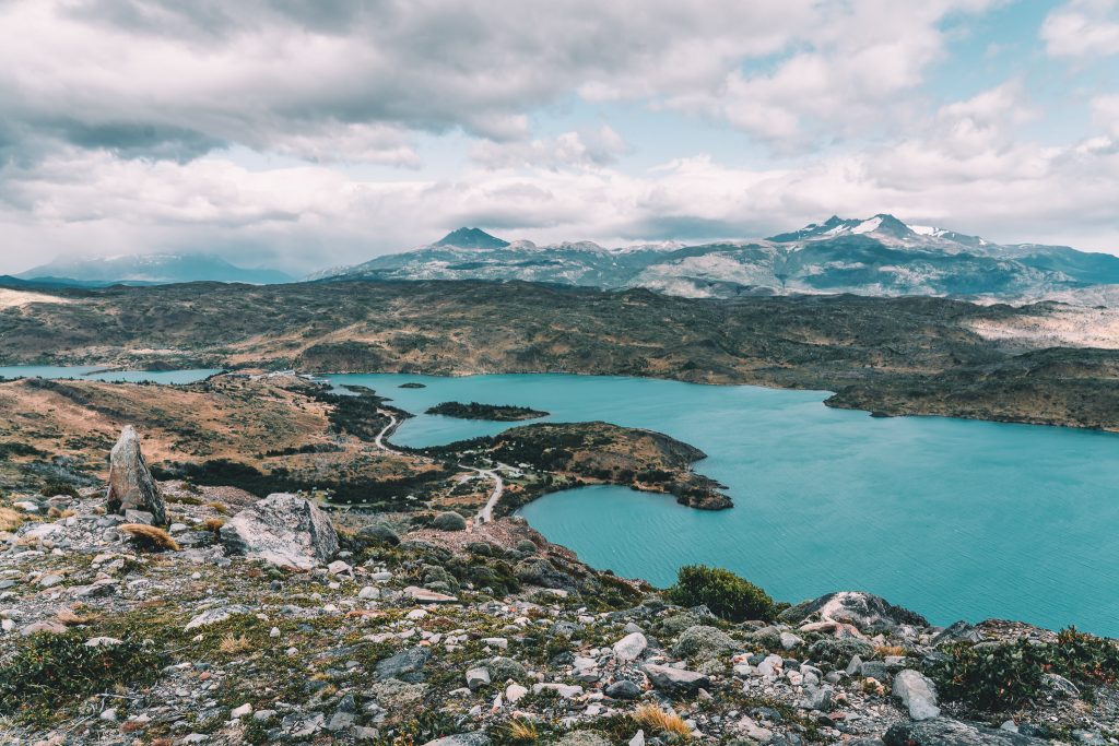 Landscape in Torres del Paine with Annie Miller
