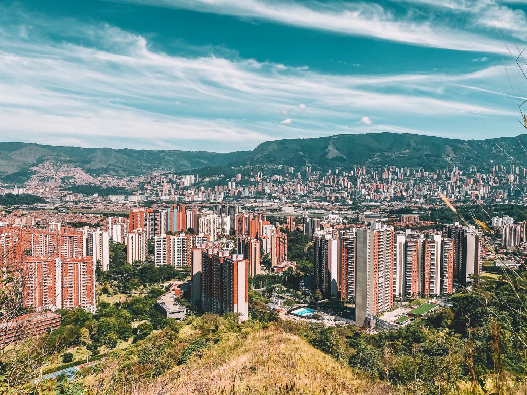 Gorgeous view of Medellin Colombia with Annie Miller