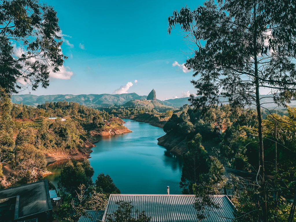 View of El Penol from Lux by The Charlee in Guatape
