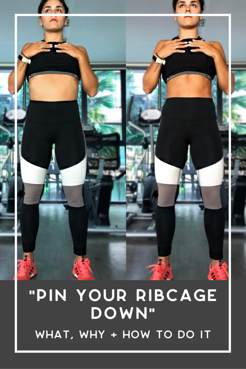 How to get a SMALLER RIB CAGE- Follow Along Workout for a Smaller