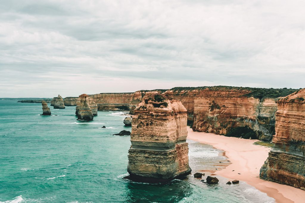 View of the 12 Apostles in Melbourne