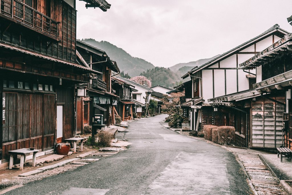 Tsumago, Japan ancient hike by Annie Miller 