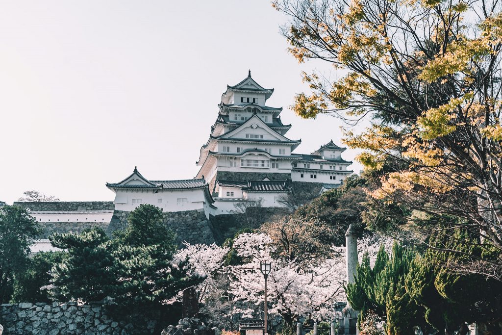 visiting Himeji Castle with Annie Miller