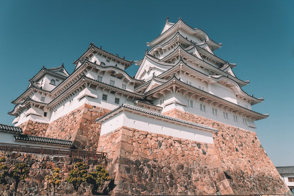 the beautiful Himeji Castle
