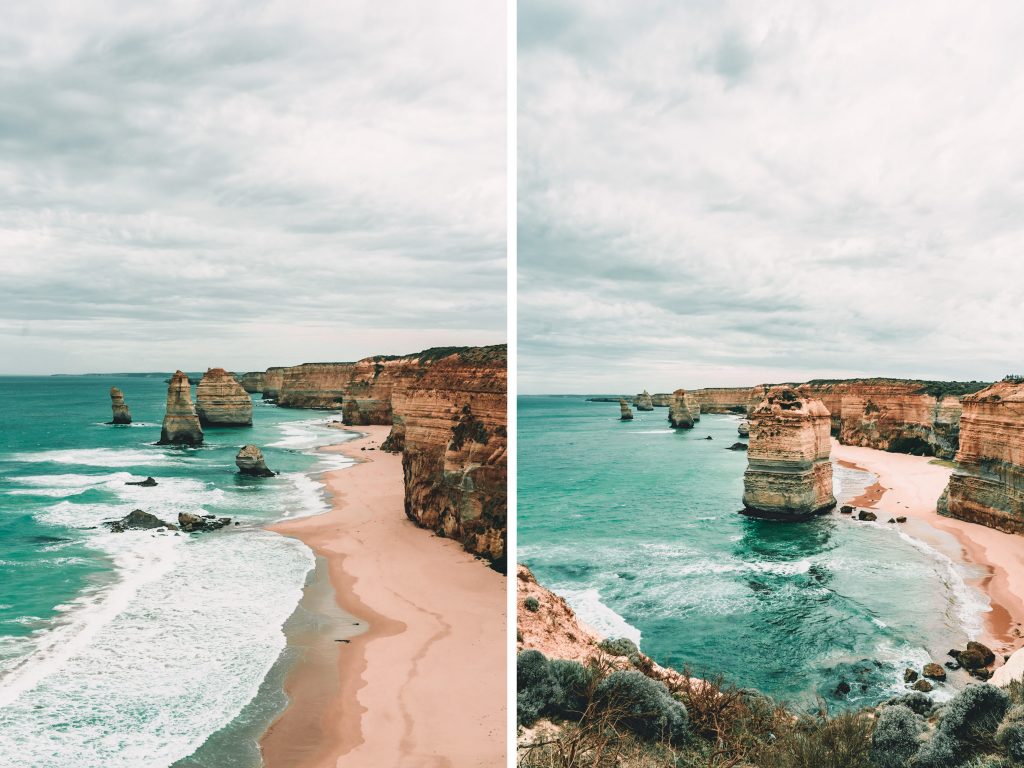 The gorgeous 12 Apostles outside Melbourne by Annie Miller