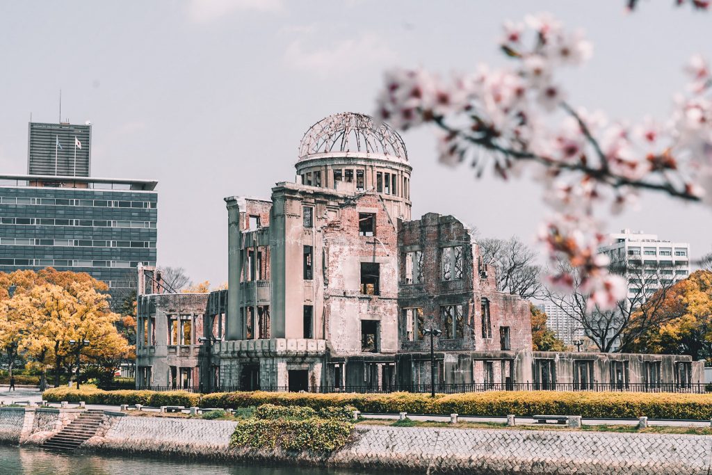Atomic Bomb Dome in Hiroshima Japan