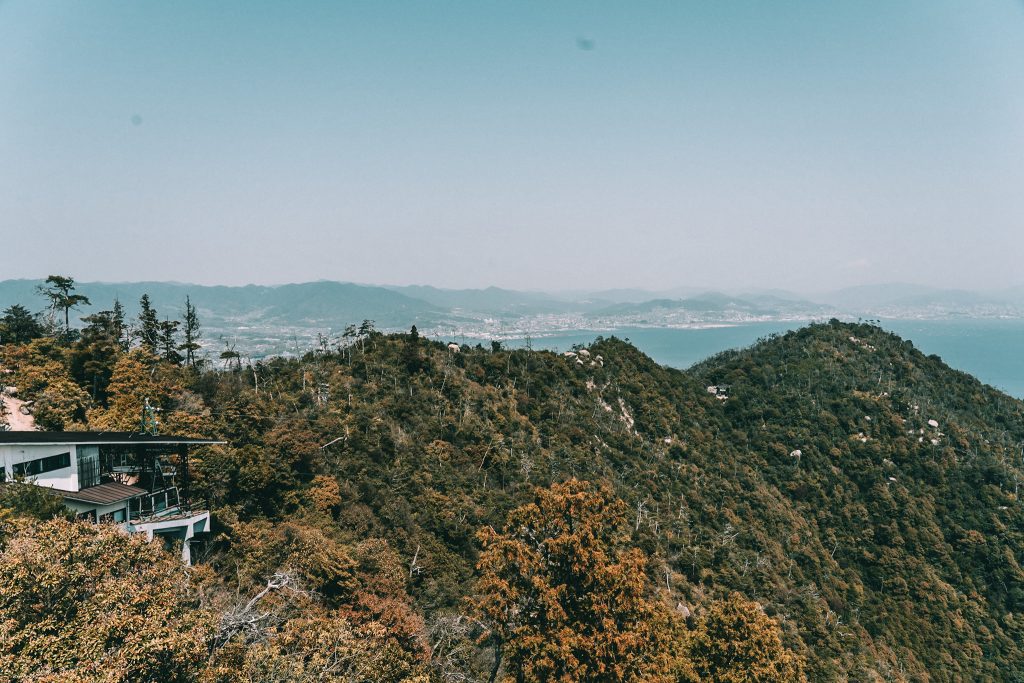 views from the Miyajima Ropeway