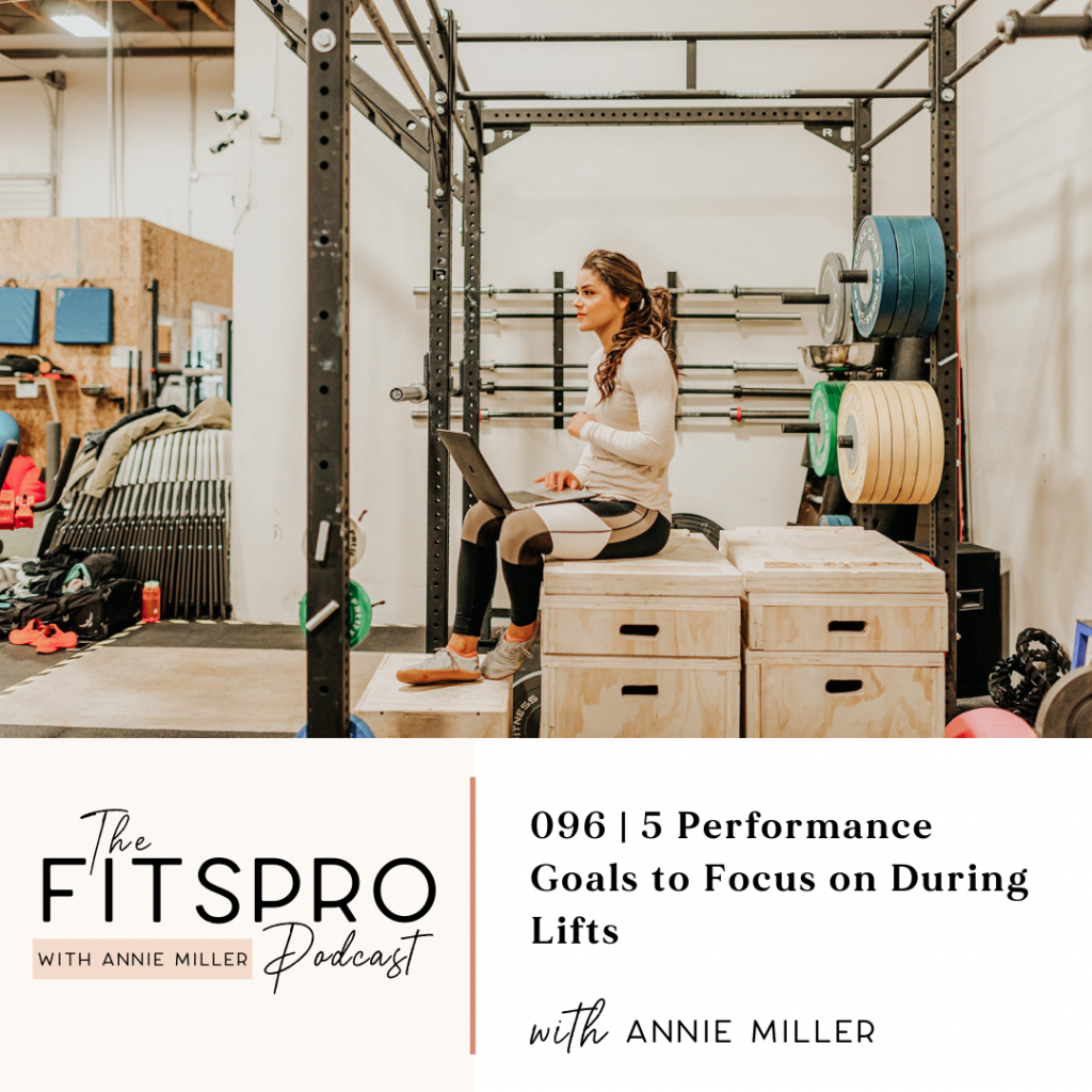 performance goal focus with annie miller