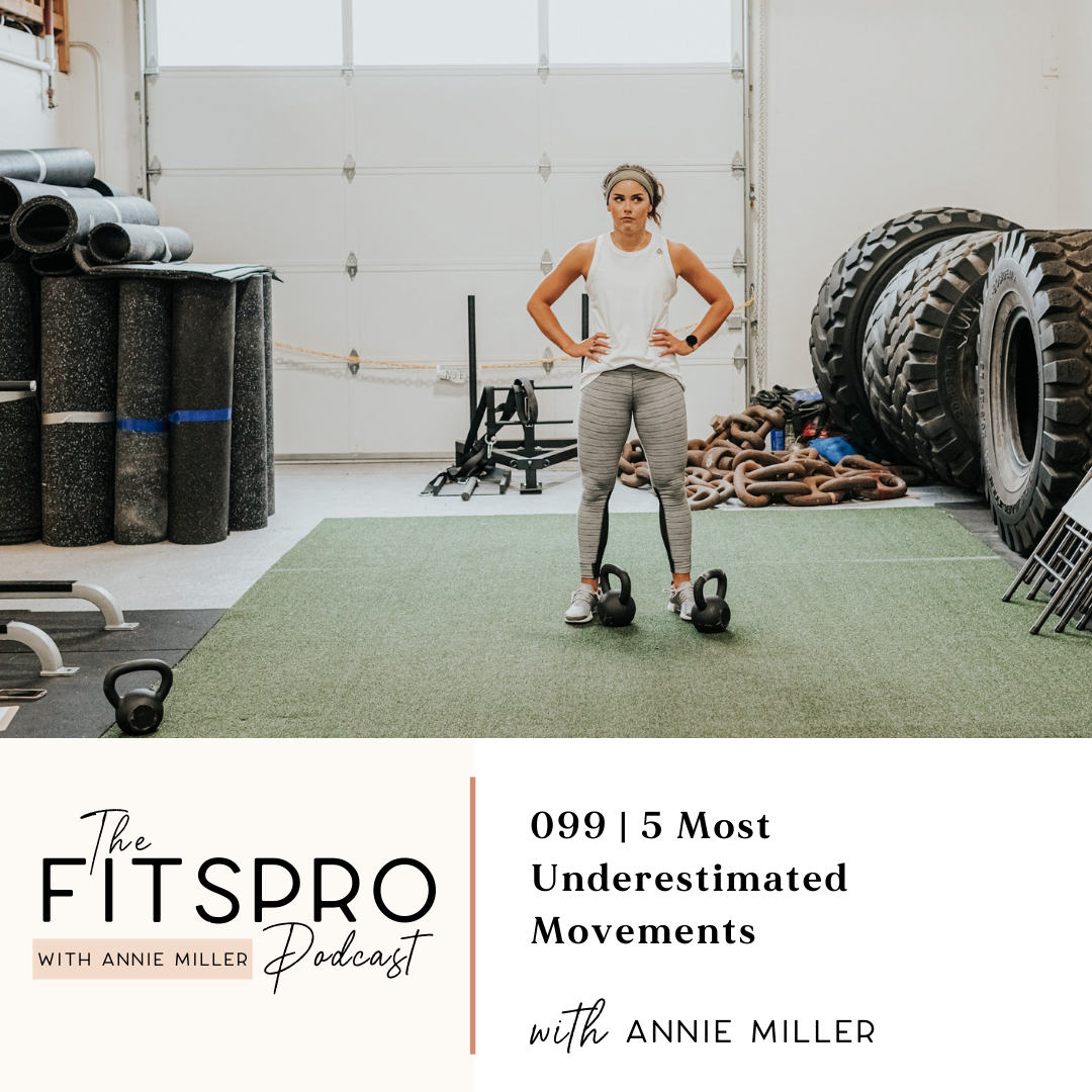 5 most underestimated movements with Annie Miller