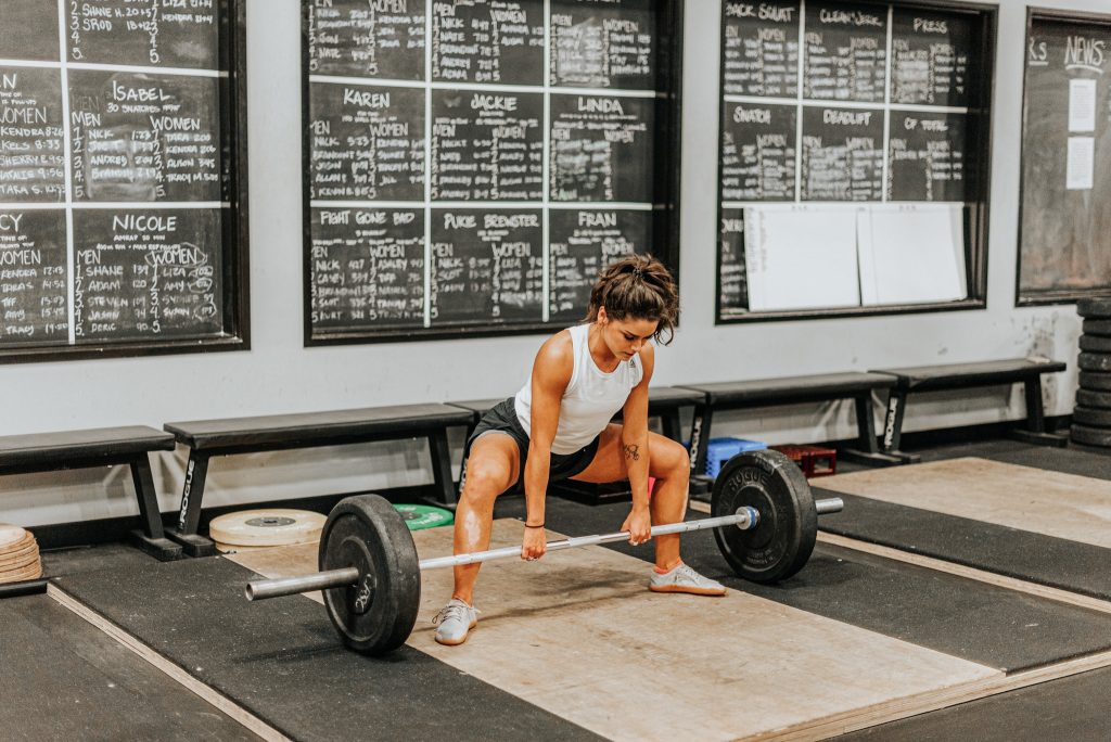 sumo deadlift cues from coach Annie Miller