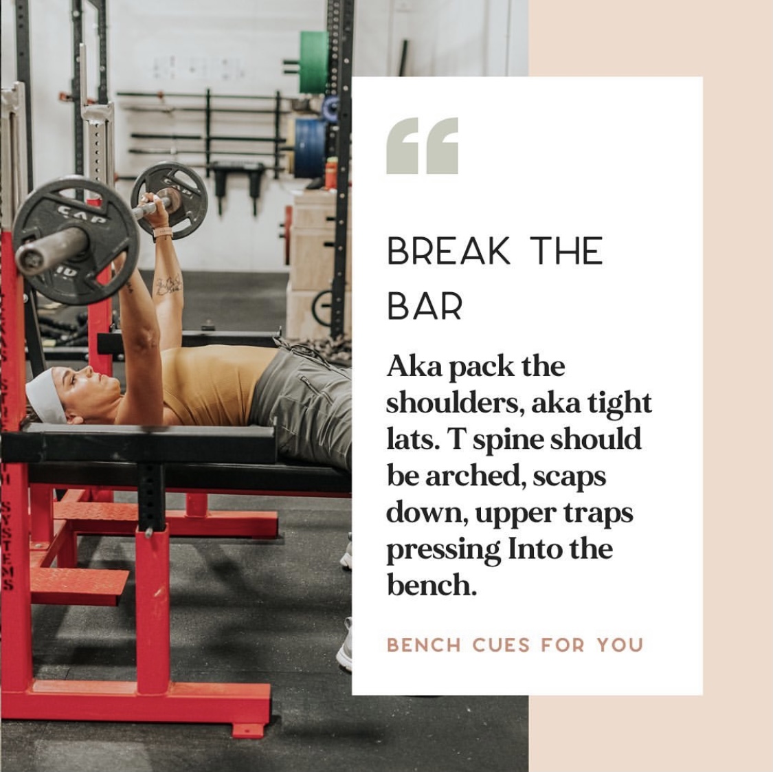 Bench Press Cues for Beginner to Intermediate Lifters with Annie Miller