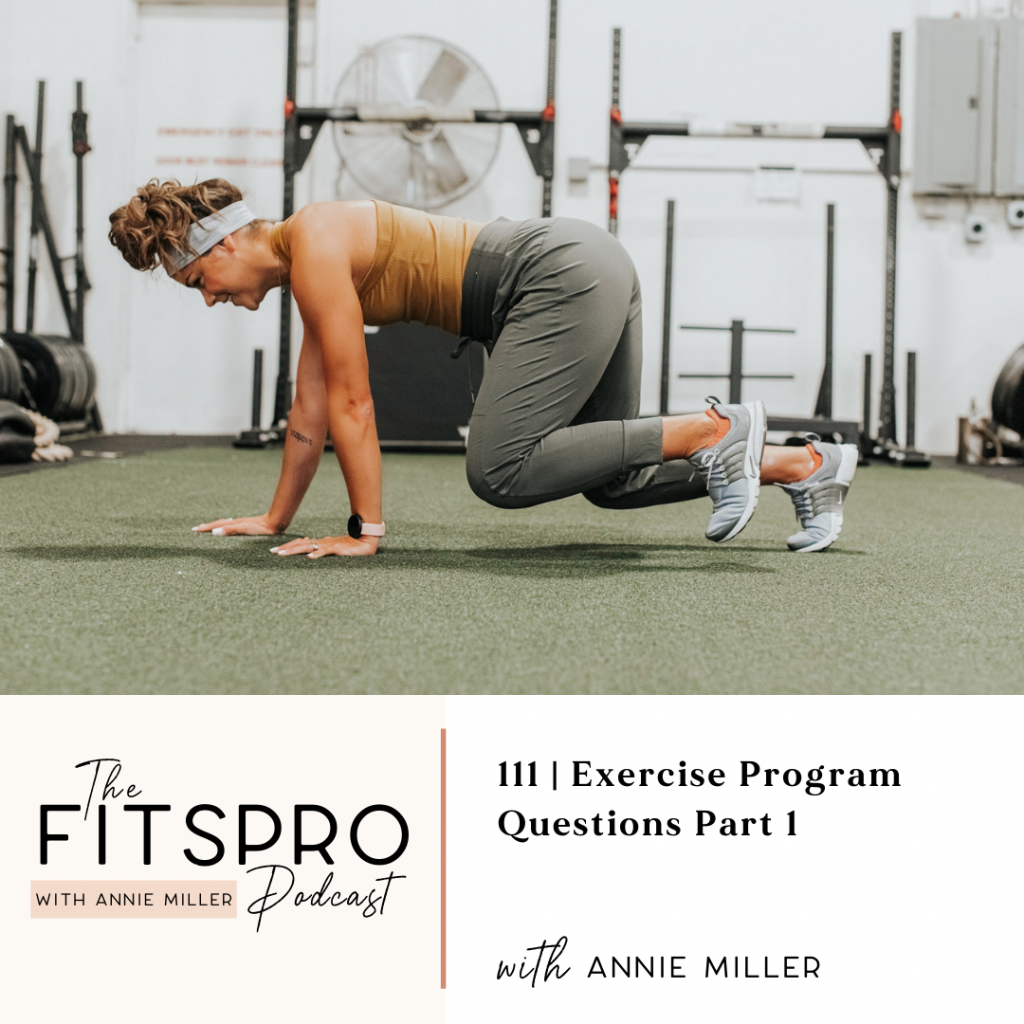 exercise programming Q's part 1 with Annie Miller