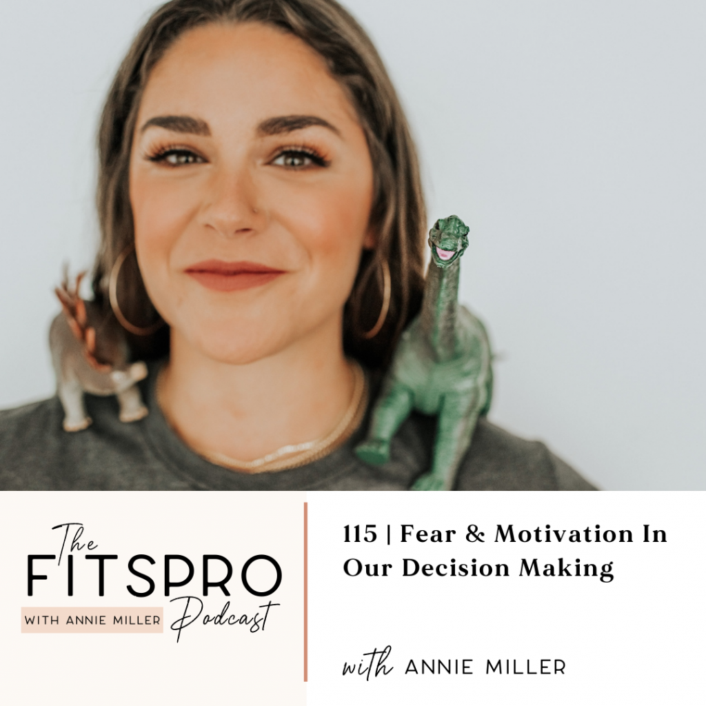 Fear & Motivations for decision making with Annie Miller