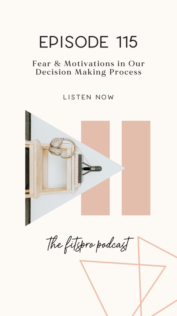 Fear & Motivations for decision making with Annie Miller