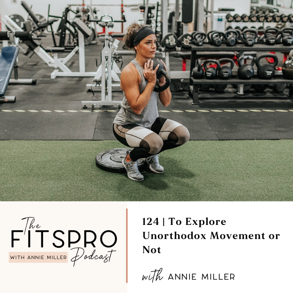 to explore unorthodox movement or not with Annie Miller