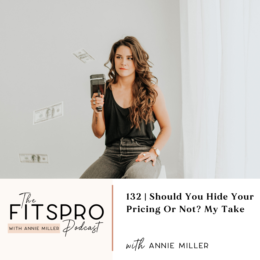 should you hide prices - annie miller's take