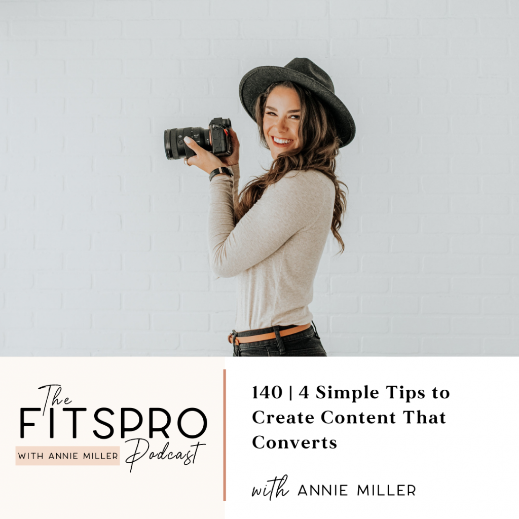 4 simple tips to create content that converts with Annie Miller