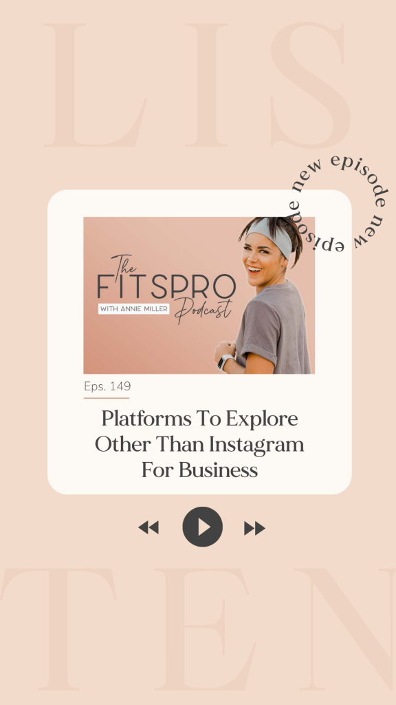 Platforms To Explore Other Than Instagram For Business with Annie Miller
