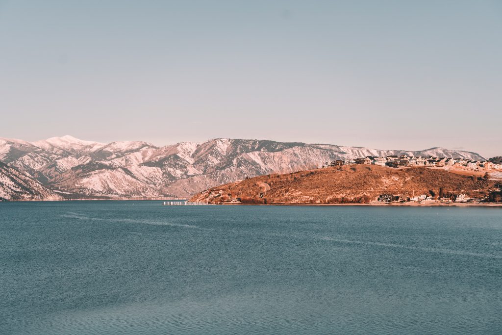 Lake Chelan WA in February with Annie Miller