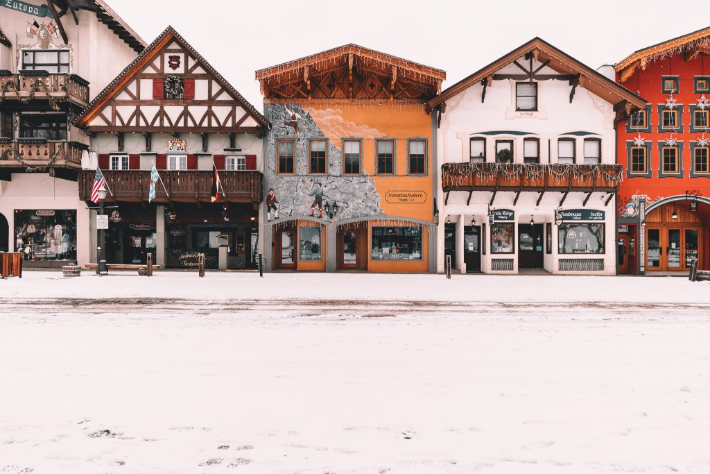 bavarian town of Leavenworth WA