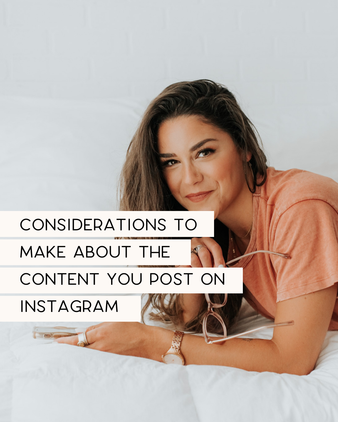 considerations to make before you post on Instagram with Annie Miller