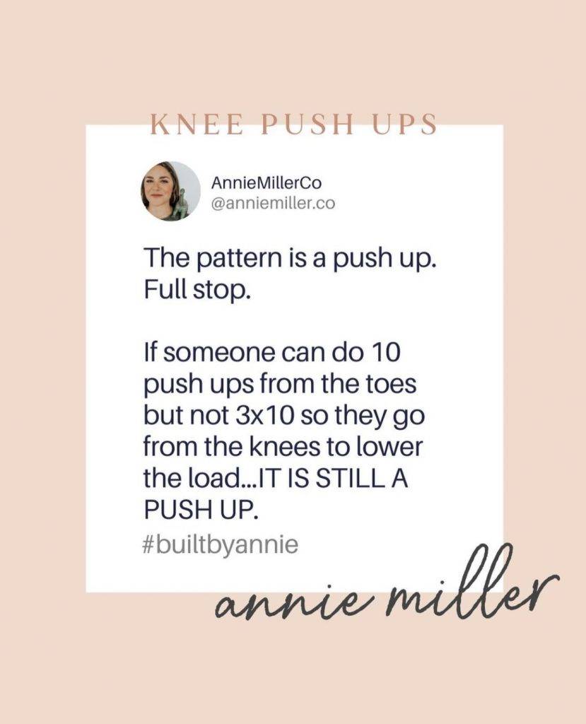 The Science Behind the Knee Push Up & Why It's Easier