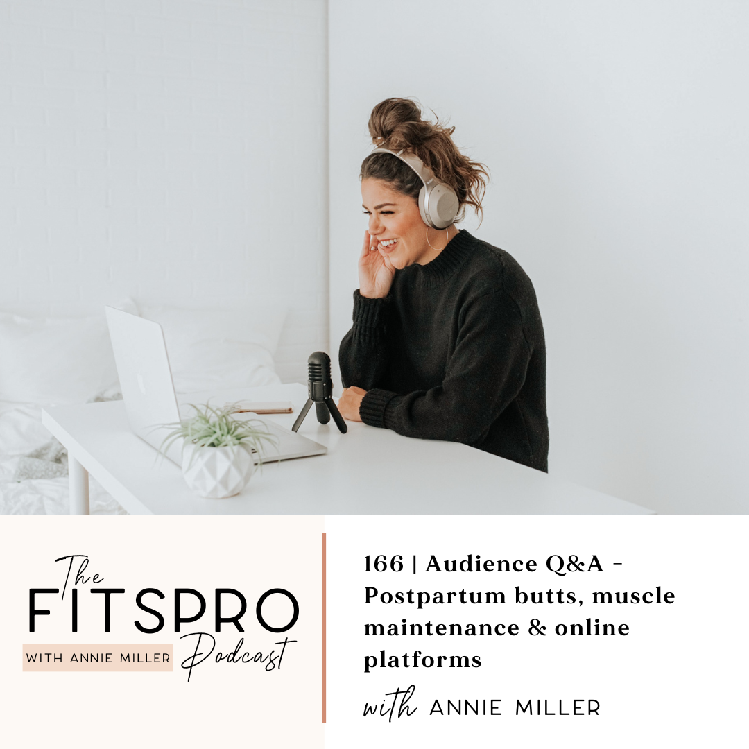 166 | Audience Q&A - Self tanner, online platforms, muscle maintenance