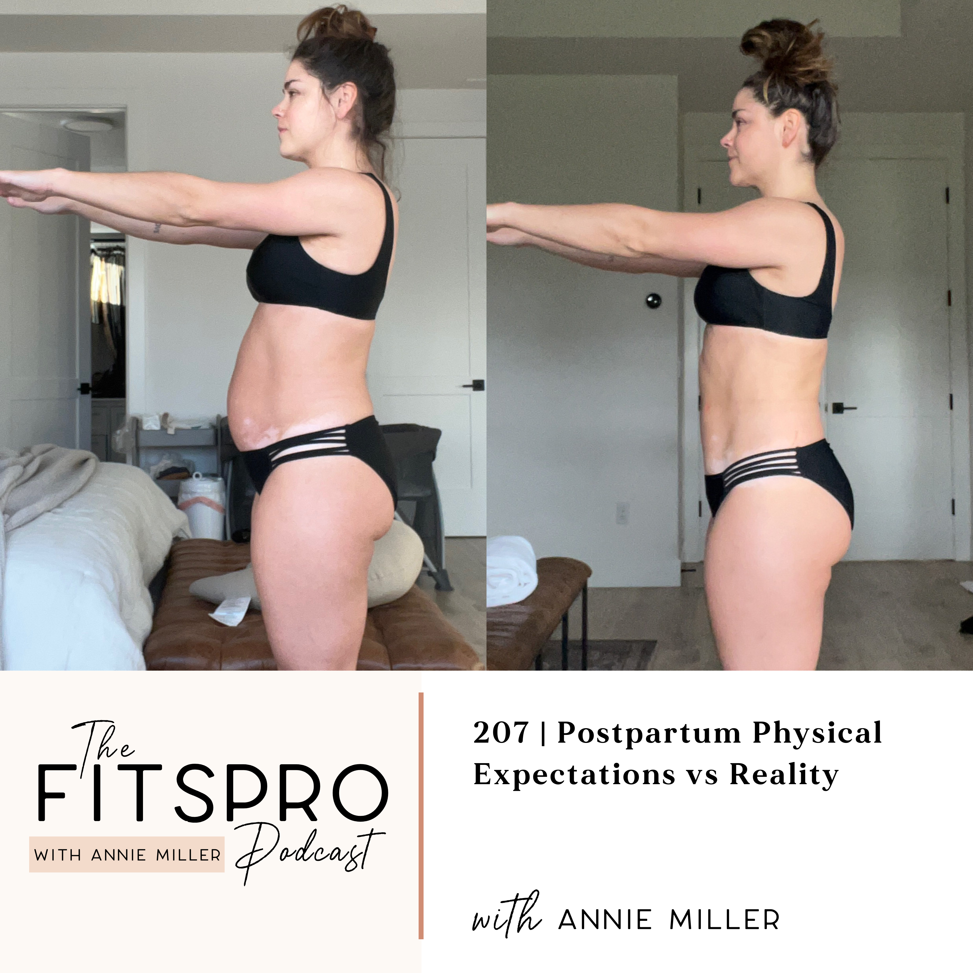 207 - Postpartum Physical Expectations vs Reality with Annie Miller