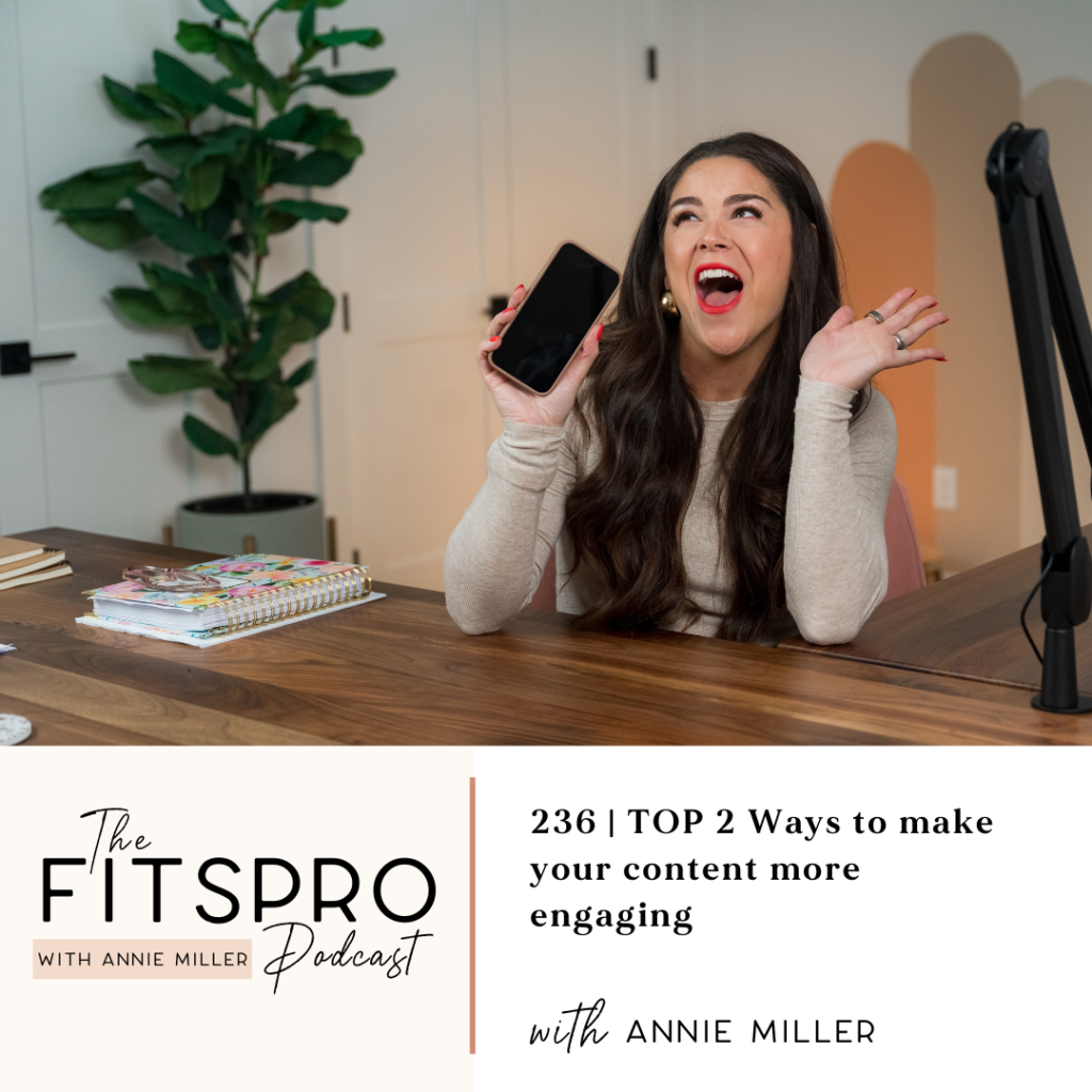 TOP 2 Ways to make your content more engaging with Annie Miller